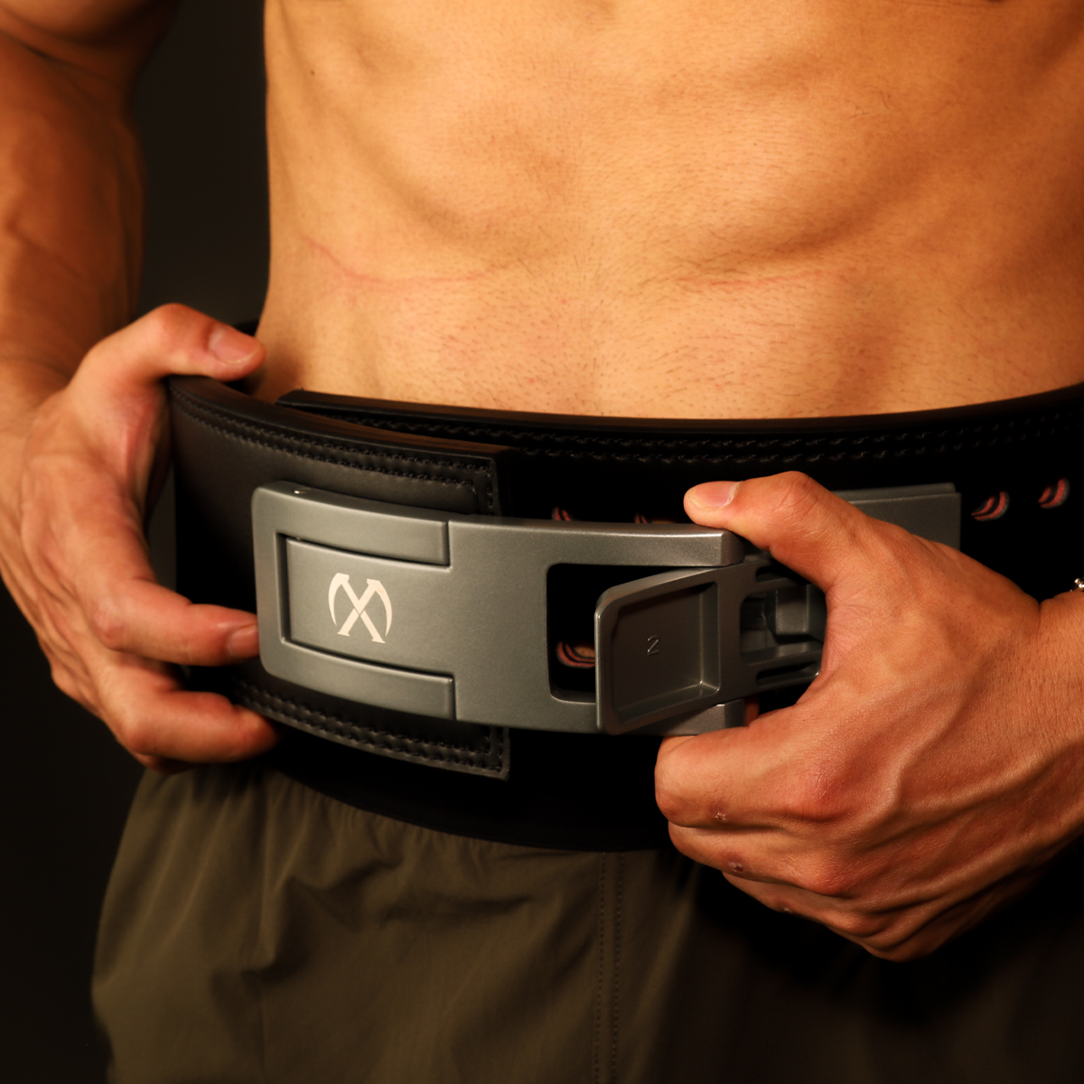 XMASTER高硬度力量举腰带13mm