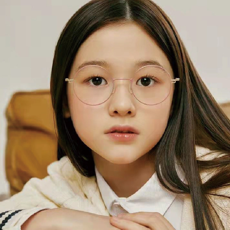 上野眼镜韩国VYCOZ薇可兹COYA钛+不锈钢儿童近视光学镜男女同款