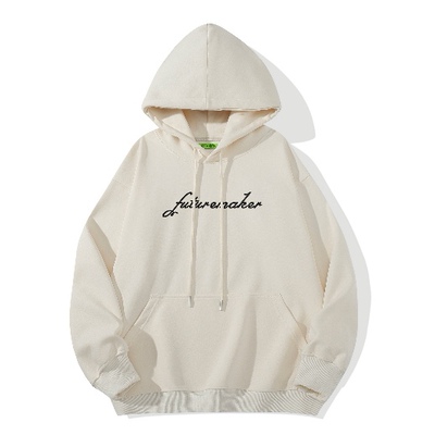 FUTUREMAKER丘比特爱心模糊字母Logo印花休闲宽松卫衣男女同款