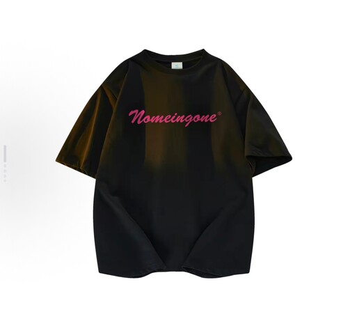 NOME 美式基础简约百搭款Logo字母印花纯棉透气短袖T恤 男女同款