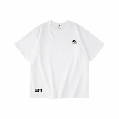 Crayon Shinchan蜡笔小新 小新Logo印花休闲宽松短袖T恤 男女同款