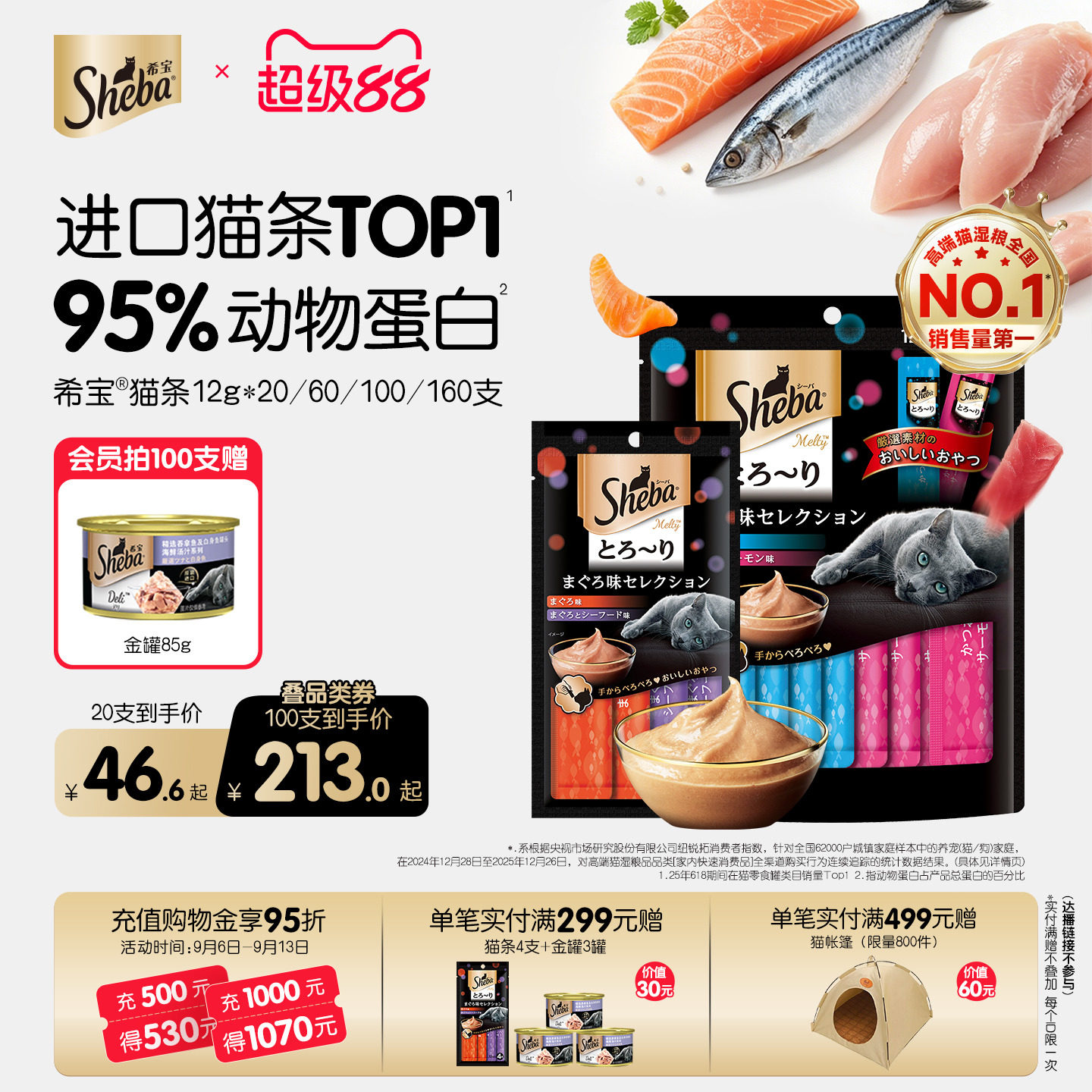 希宝进口猫条营养补水猫零食官方图片