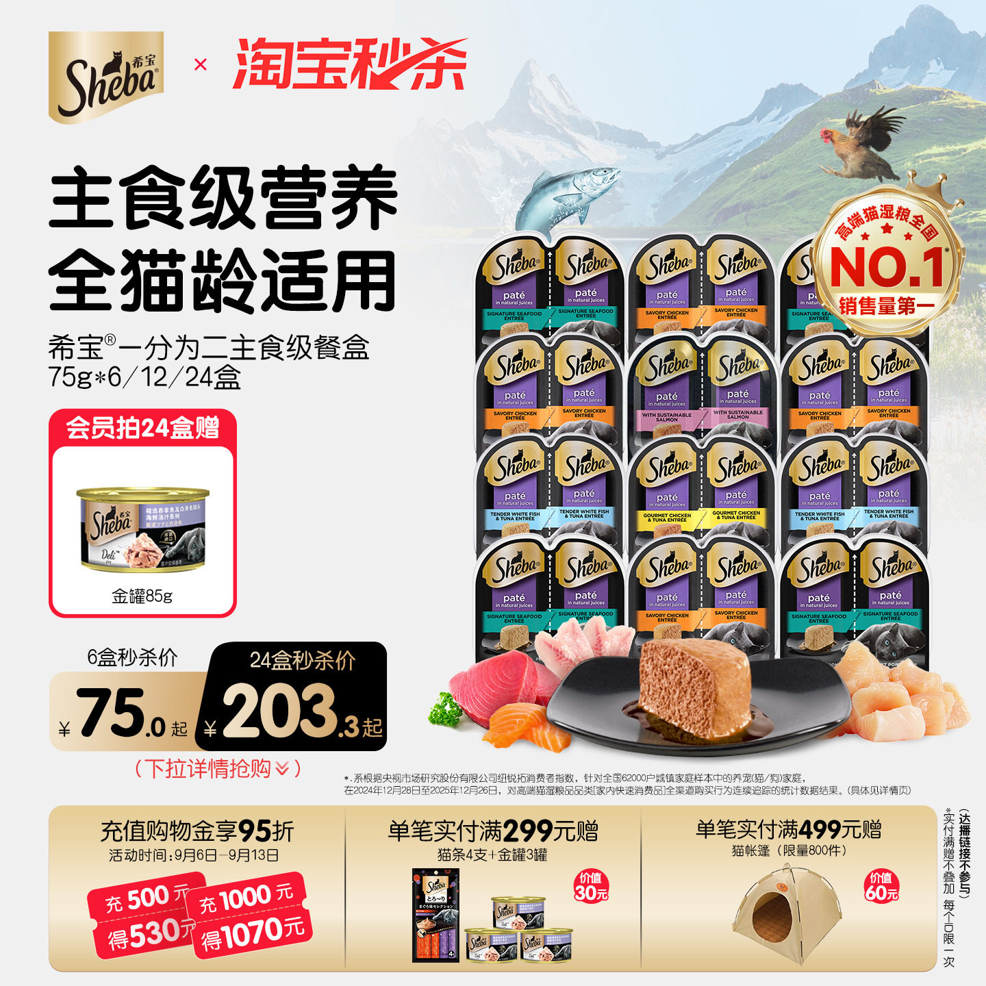 希宝主食级营养一分为二餐盒图片