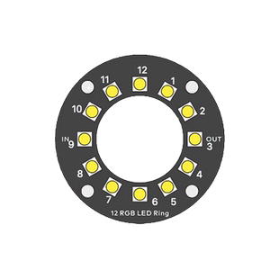 makeblock mbuild灯环包童芯派mbot2光环板传感器扩展配件机器人零件makeX比赛