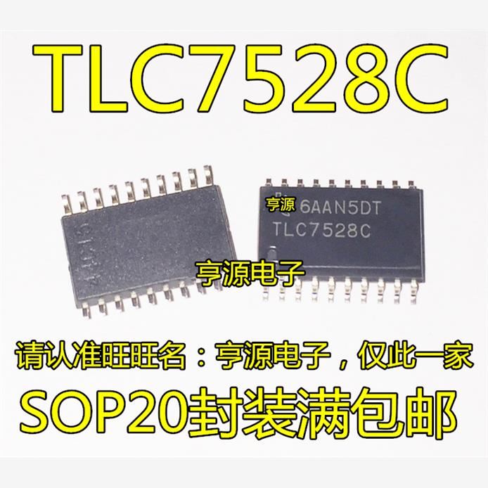 TLC7528C CDWR  TLC7528IDWR TLC7528CDW TLC7528E EDWR SOP20