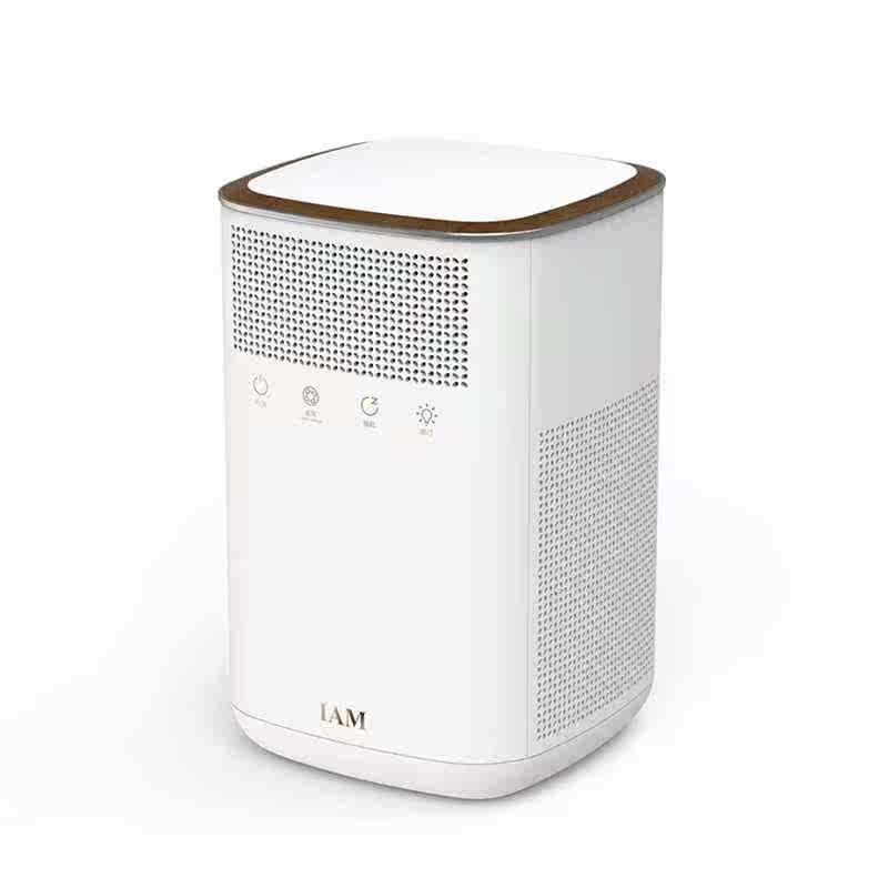 除尘迷你桌面空气净化器小型家用办公室除甲醛pm2.5除烟英国