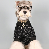 狗狗毛衣小型犬雪纳瑞泰迪比熊博美金毛边牧幼犬宠物衣服秋冬潮牌