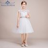 children full dress Flower girl wedding Little Girl Princess Dress girl David Yarn skirt Water soluble Lace birthday banquet summer