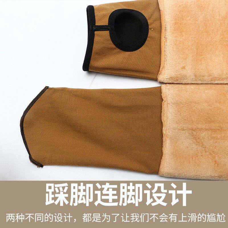 맨다리 여성용 가을 겨울 진짜 및 가짜 반투명 레깅스 벨벳 소재의 외부 피부 관통 원피스 팬츠와 도톰한 따뜻한 팬티스타킹