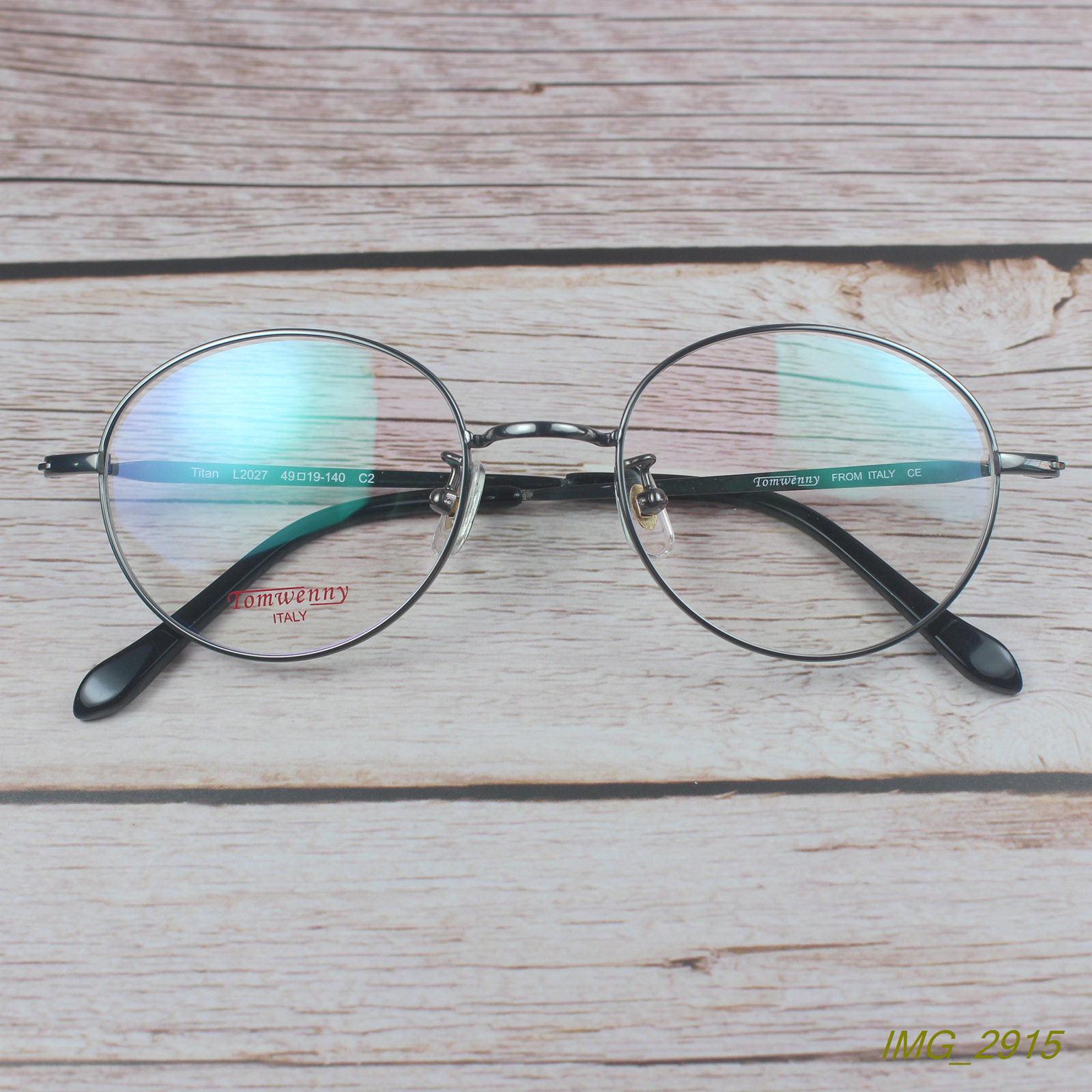 正品文艺小清新男女超轻纯钛椭圆框高度数近视眼镜框架多色L2027