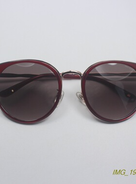 外贸防紫外线复古圆女士时尚墨镜