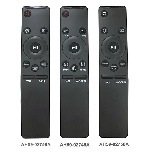 适用于三星回音壁遥控器AH59-02745A AH59-02758A AH59-02759A