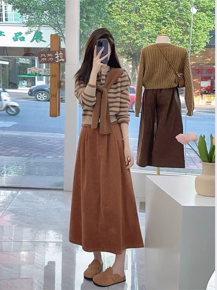 春装女款2025年新款高级感开 春穿搭套装一整套洋装子气质两件套