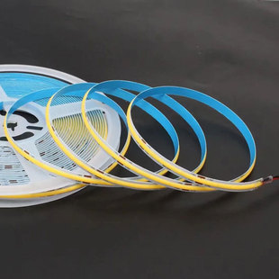 LED灯带光源裸板灯带全光谱单色白光12vCob光源24v中性光 220v电