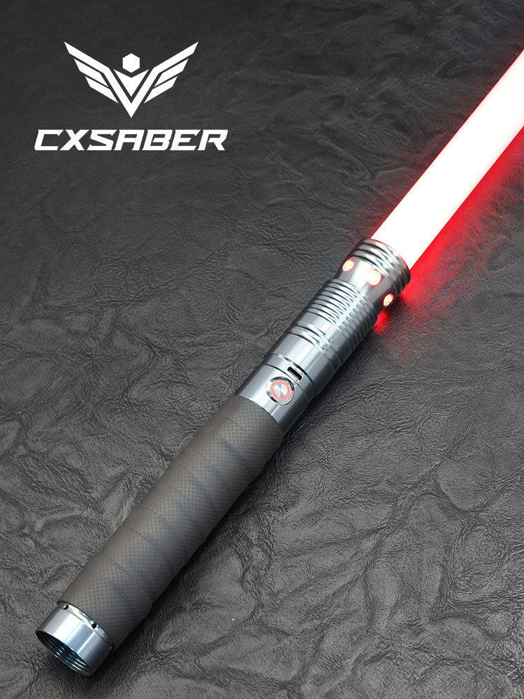 CXSABER LIGHTSABER 스타 워즈 레이저 칼 픽셀 모델은 색상 변경 소리 광선 검 성인 어린이 장난감 COS와 싸울 수 있습니다