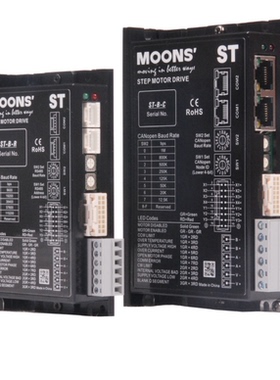 鸣志MOONS电机驱动器STB总线型步进驱动器MSSTB05/10-R/C