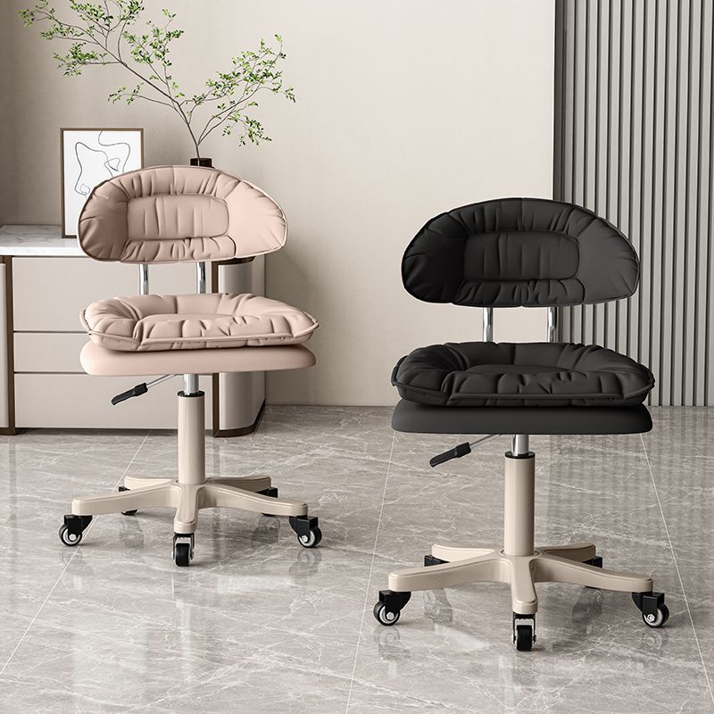 家用滑轮美容院椅子靠背椅美容凳