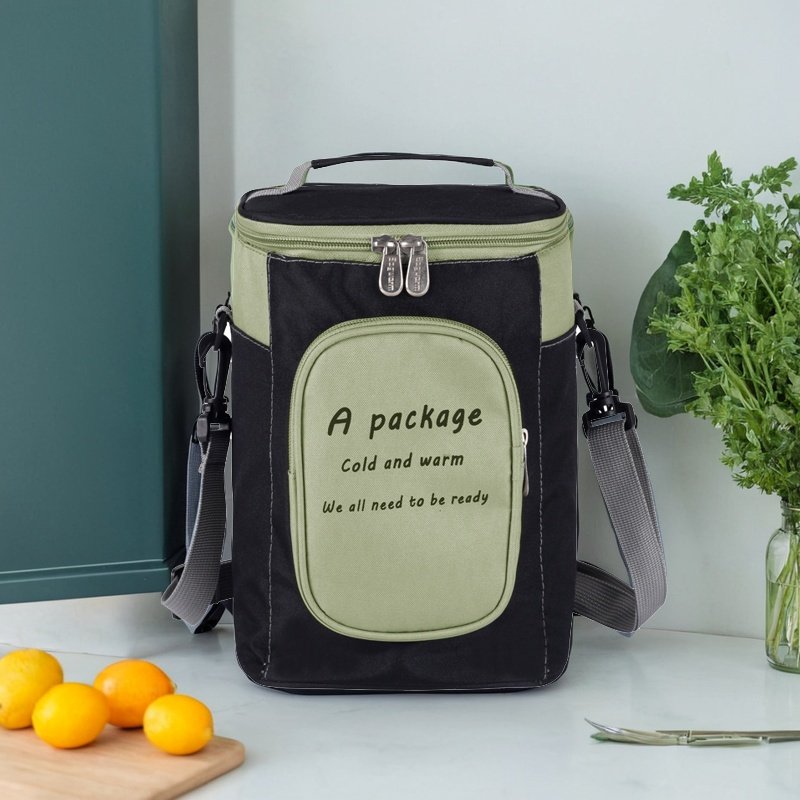 上班族保温饭盒袋手提袋学生餐包加厚便当袋装保温饭桶袋圆形餐包,收纳整理,饭盒袋,淘宝优惠券,粉丝福利购,淘宝优惠卷
