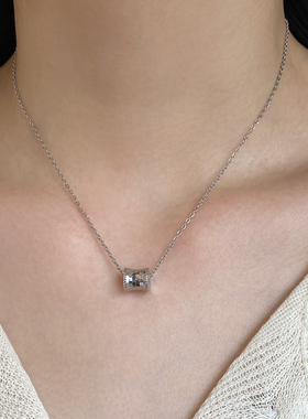 大米饰品】波光粼粼小蛮腰吊坠甜酷风项链轻奢小众锁骨链2025新款