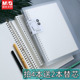 晨光B5活页本笔记本可拆卸记事本A4活页夹A5线圈本考研加厚活页纸