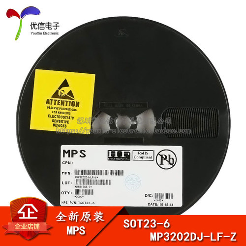 贴片 MP3202DJ-LF-Z SOT-23-6 LED照明驱动器IC芯片