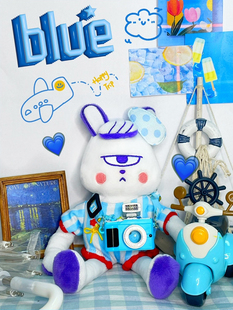 南波小兔棉花娃娃用相机背包配件15cm20cm玩偶娃衣配饰拍照道具