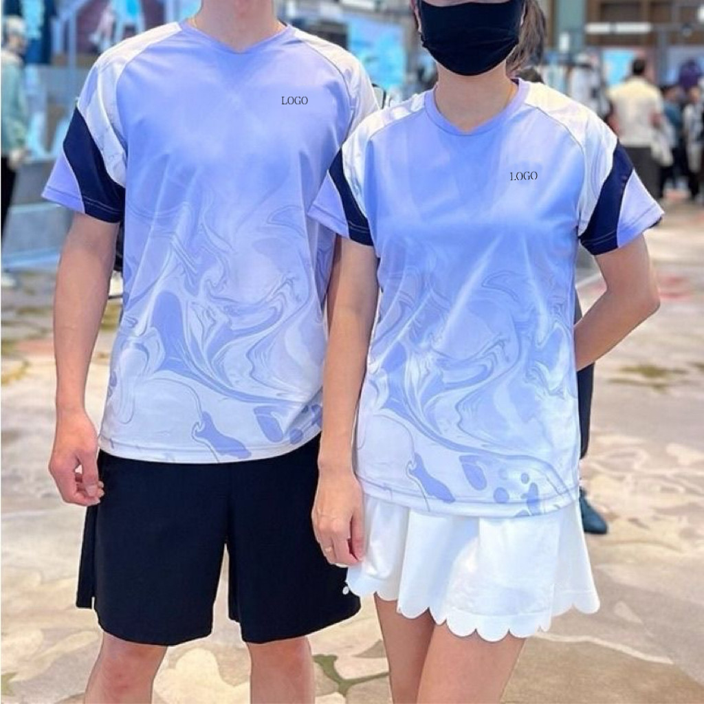 2026新款羽毛球服男女款比赛服运动短袖速干透气训练套装