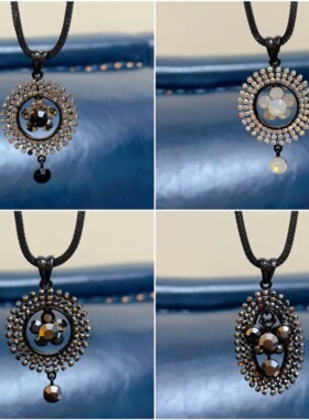 黑色系列短项链合集