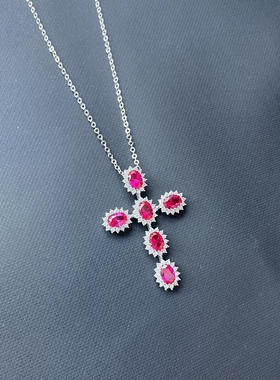 韩国采购施水晶项链孤品赔钱卖买到绝美圆架480实拍图