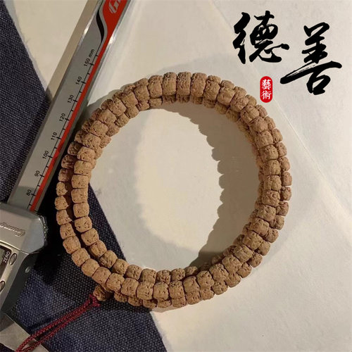 藏式佛手小金刚菩提子108颗龙切