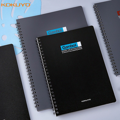 国誉PP双螺旋纸张顺滑笔记本