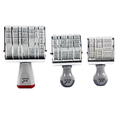 亚信可调中文滚轮耐用数字印章