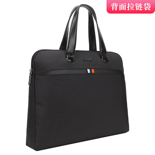 柏莱斯支持定制公文包纯色时尚