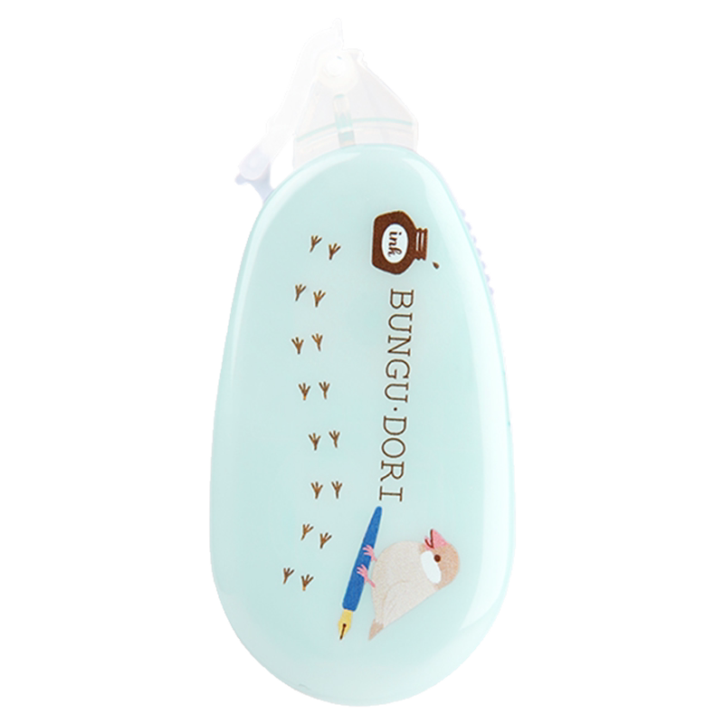 国誉小巧便携可换替芯双面胶带