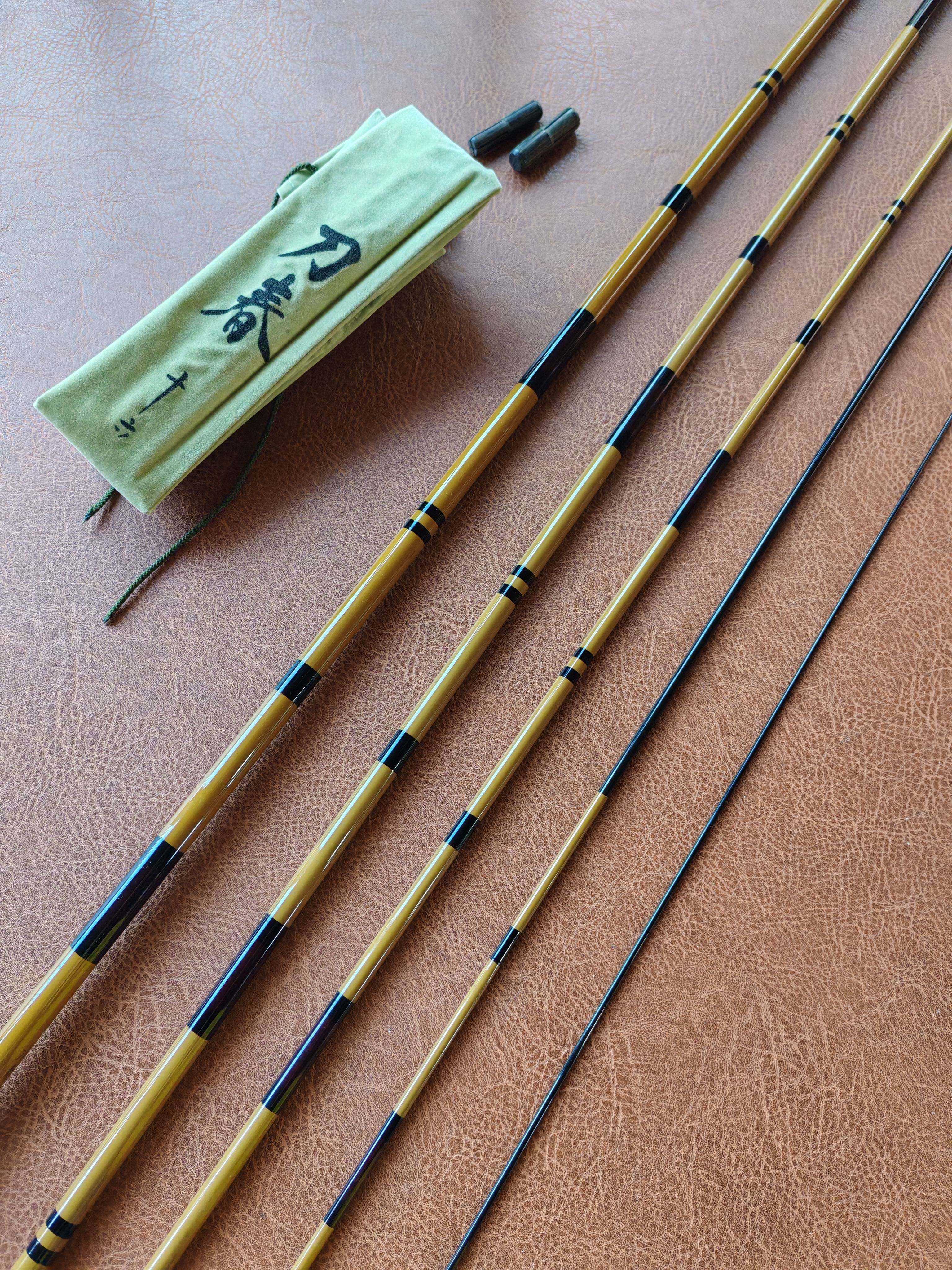 8米禧玛诺刀春二手并继户外水库野钓碳素台钓鱼竿手杆