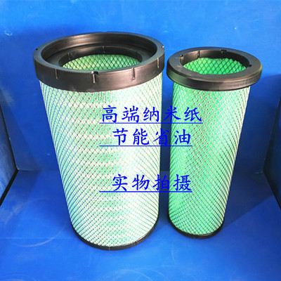 K2750PU空气滤芯适配东风天龙乘龙H7/H5柳汽M5客车AF26431/AA2960