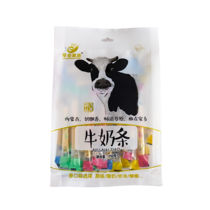 早安草原独立内蒙四合一奶条醇香