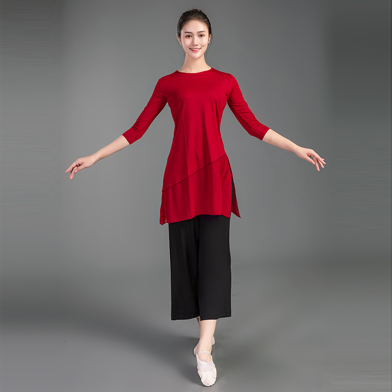 仙气莫代尔古典师专用v领中国舞