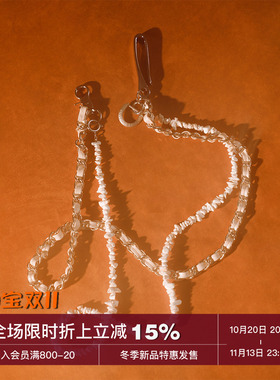 Unvesno(UN) 手工天然碎石编织链条装饰裤腰链