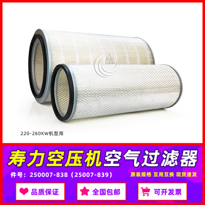 寿力LS25S空滤芯250007-838/839