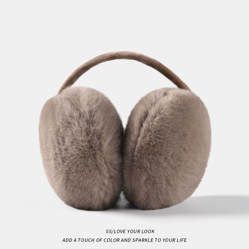 毛绒耳罩男冬季骑行防寒加厚保暖