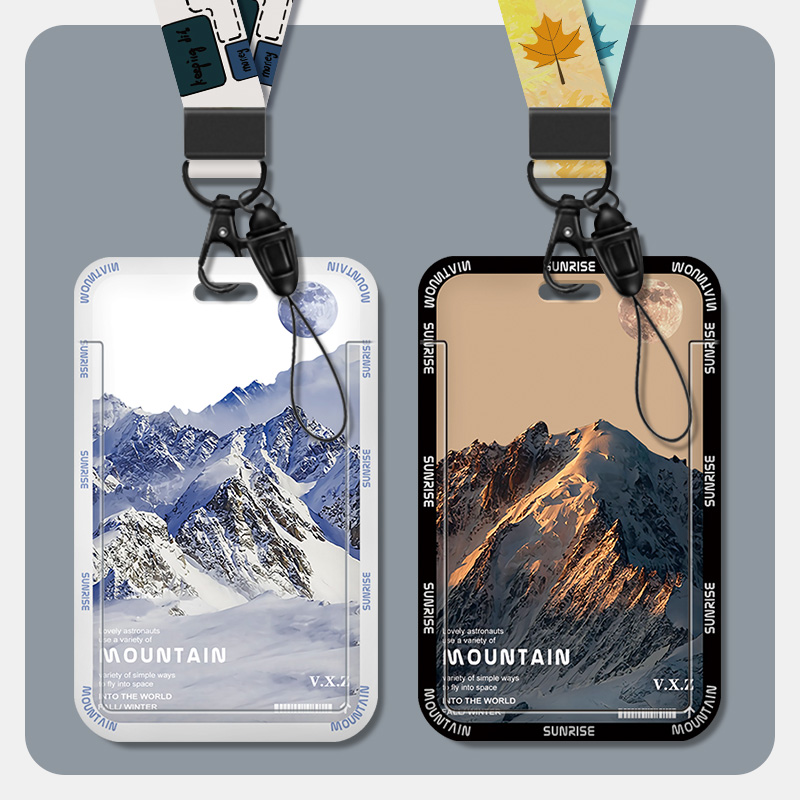 卡套门禁饭卡证件套公交校园学生