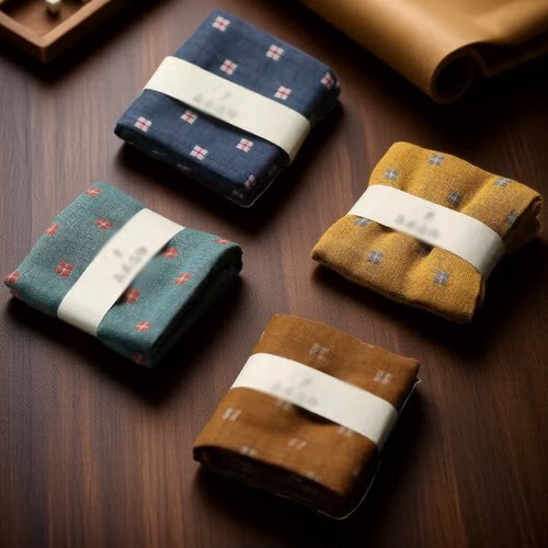 茶巾手工棉麻茶布茶道配件茶桌