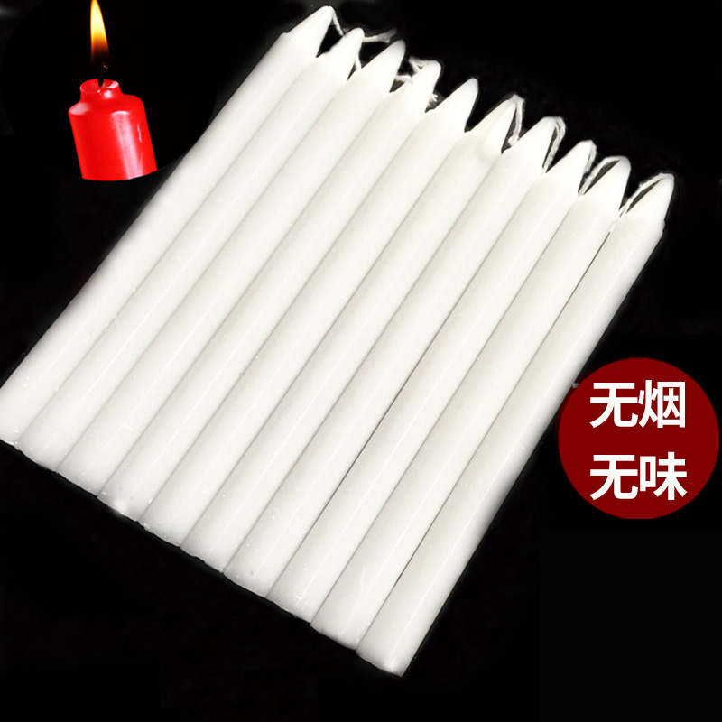 白蜡烛家用照明停电应急防灾蜡烛