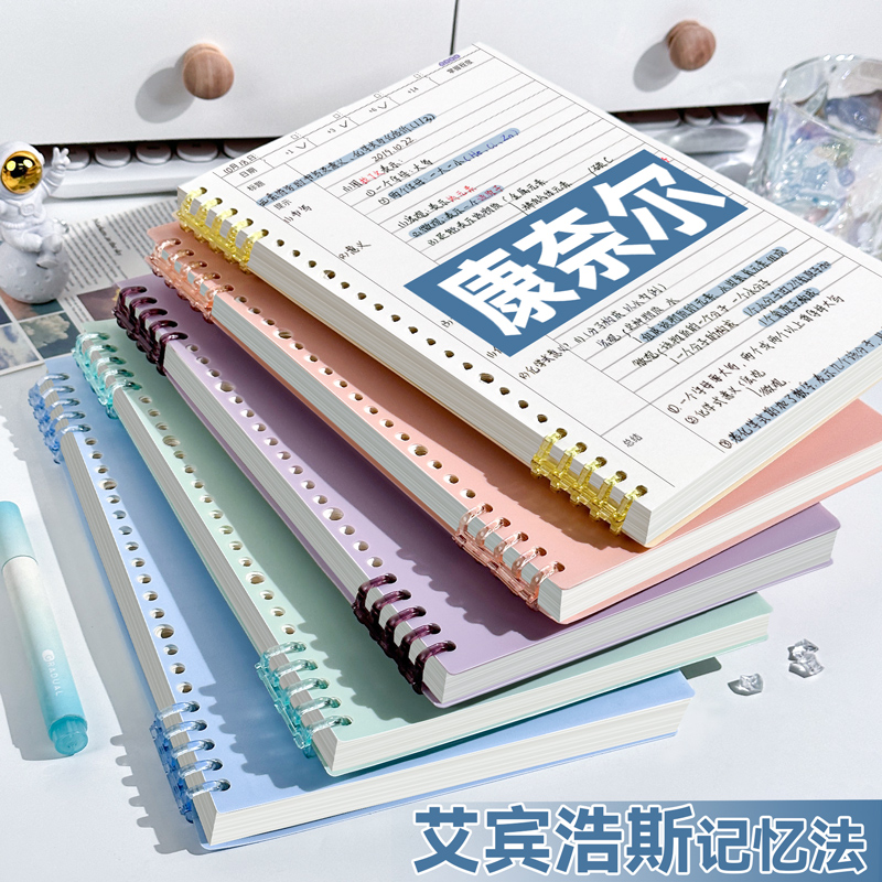 活页康奈尔笔记本子高效5r记忆