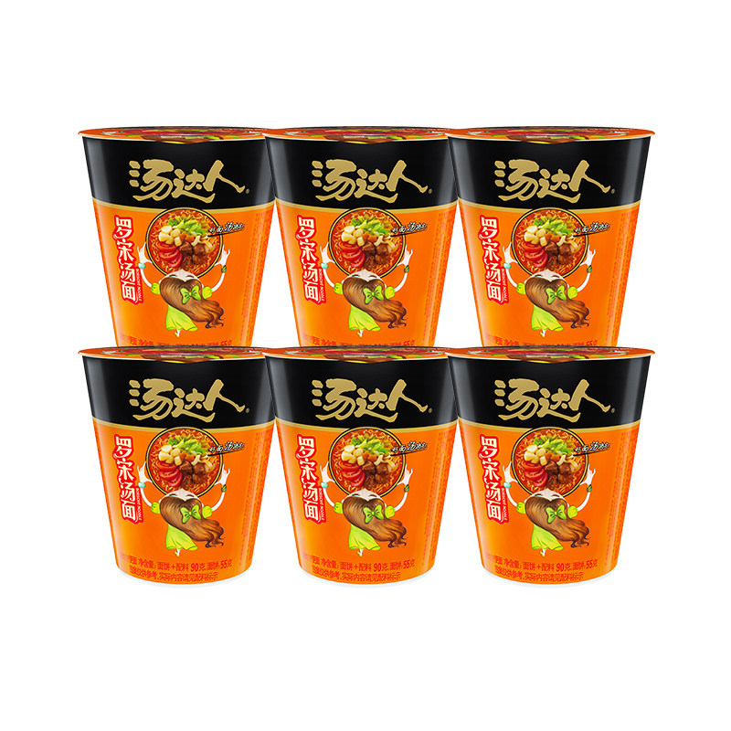 统一方便面汤达人罗宋汤面酸酸辣辣豚骨日式海鲜韩式泡面速食面