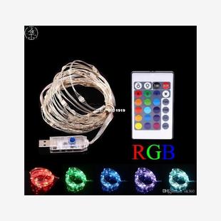 Dimmab Timer LED Fairy String USB Remote with Lights Control