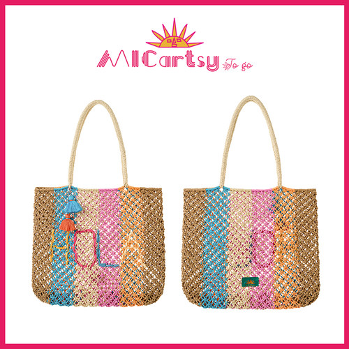 MICartsy,拼接,托特包,单肩包