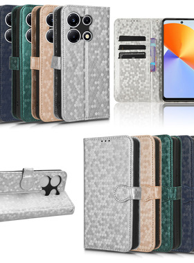 适用于传音Infinix Note30 VIP波点纹皮套手机壳插卡防摔保护套