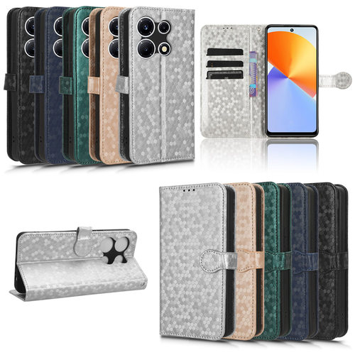 适用于传音Infinix Note30 VIP波点纹皮套手机壳插卡防摔保护套